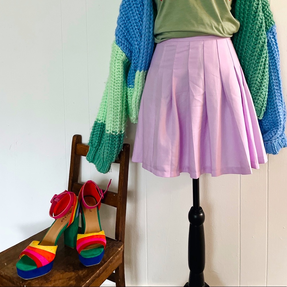 Lavender Tennis Skirt